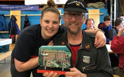 8. Rang am Aargauischer Feuerwehrmarsch 2019!