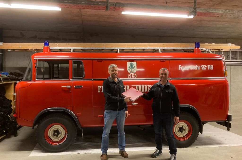 Feuerwehr-Verein: Schriftliche GV und Wechsel Aktuar
