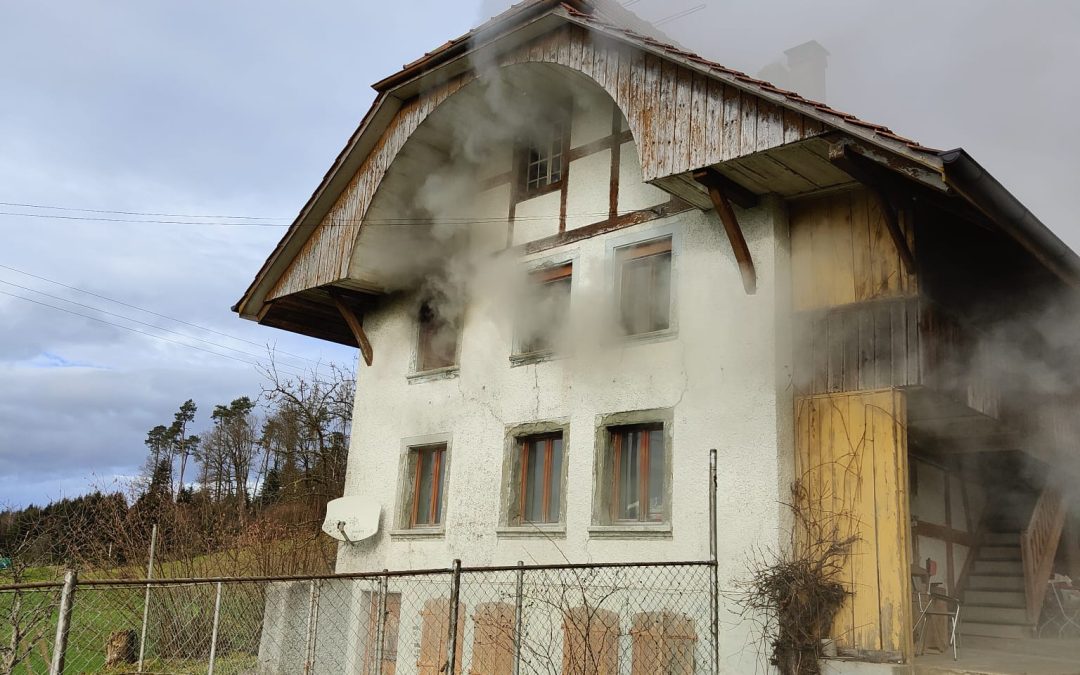 Brand mittel – Kaminbrand / Wohnungsbrand