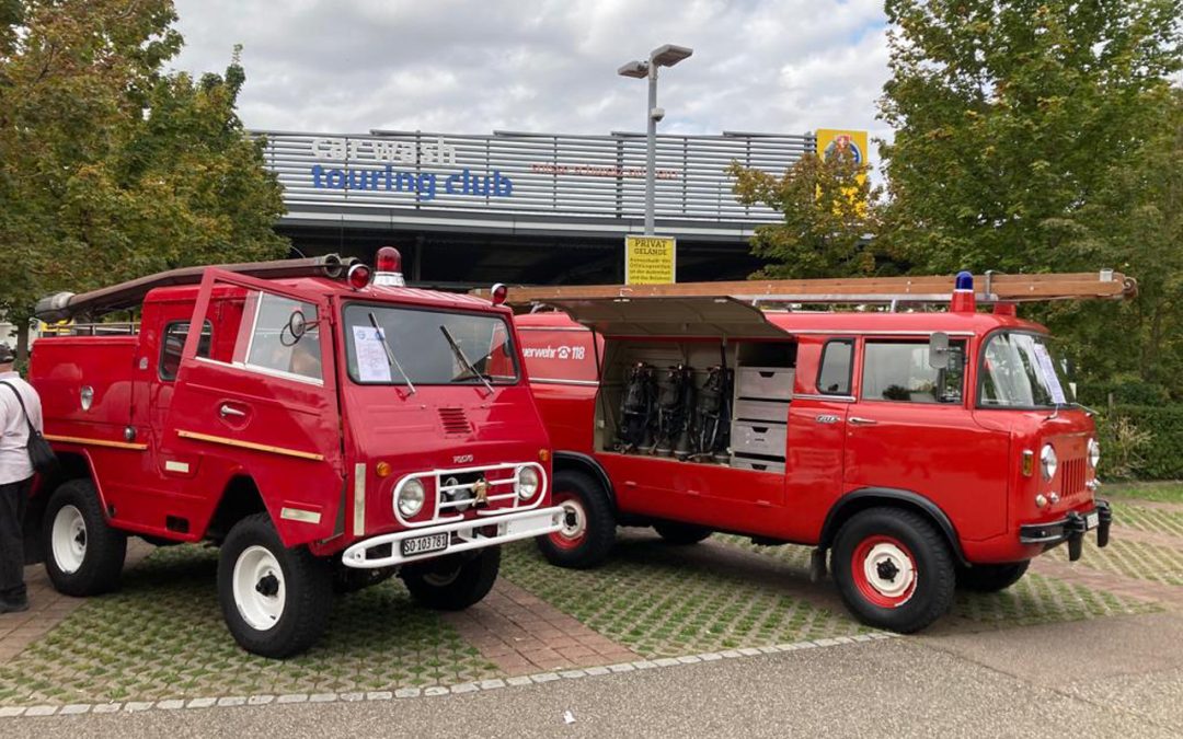 Besuch am 10W40 Feuerwehr-Oldies-Treffen