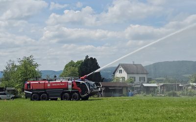 Besuch an der Jugendfeuerwehr-Schweizermeisterschaft in Lenzburg